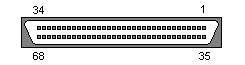 Internal MD 68-pin female